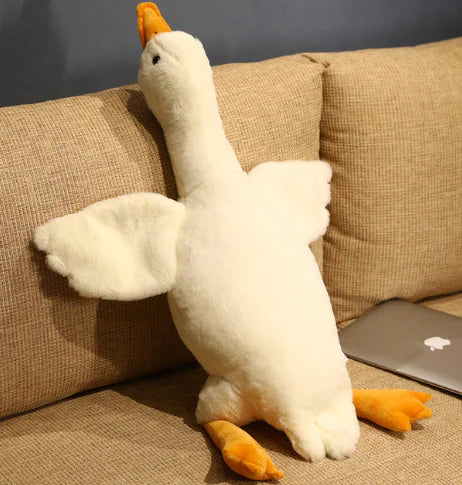 Pato gigante de peluche