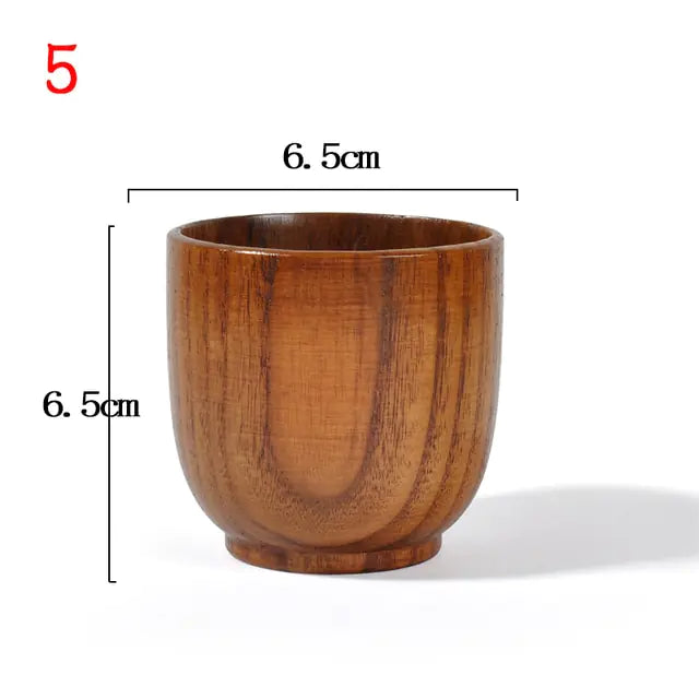 Natural Spruce Wood Cups – Handcrafted, Eco-Friendly & Sustainable