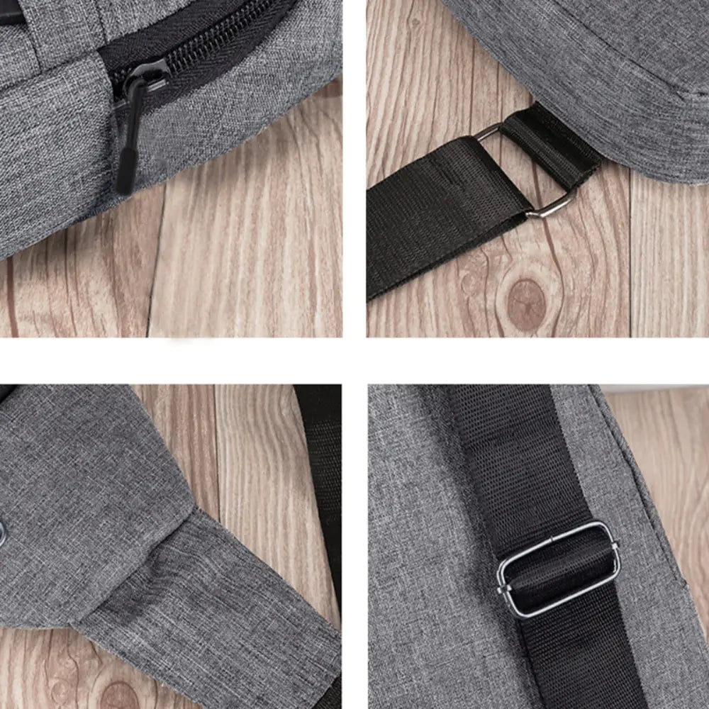 Crossbody Fanny Chest Bag, durable strap features
