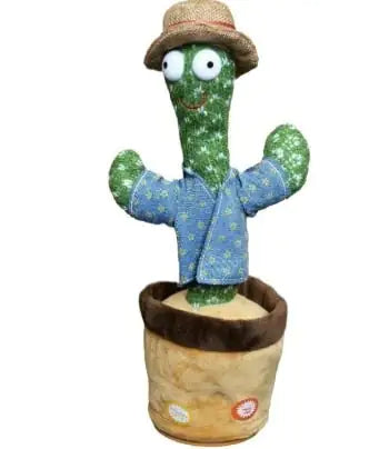 Funny Talk-Back Dancing Cactus Toy for Babies, Toddlers, and Kids – Plush, Interactive & Entertaining