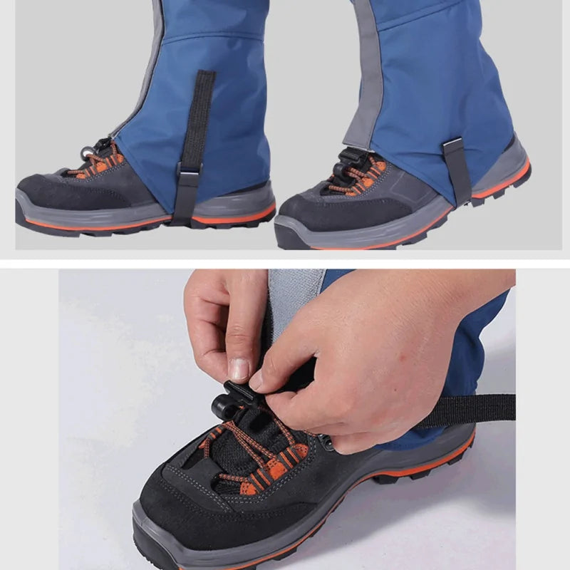 Outdoor Snow Kneepad Skiing Gaiters – All-Day Winter Protection