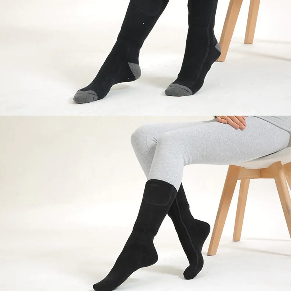 Breathable Heated Socks – Rechargeable & Adjustable Warmth for Winter