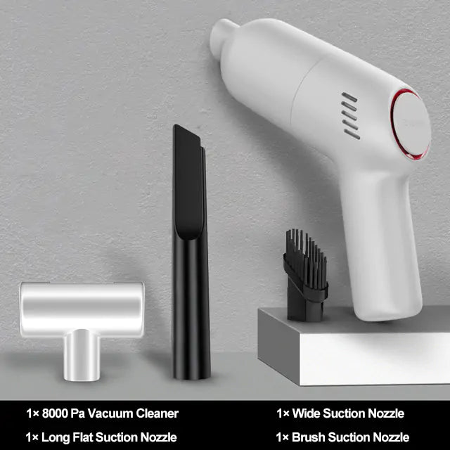 Cordless Handheld Vacuum Cleaner, white