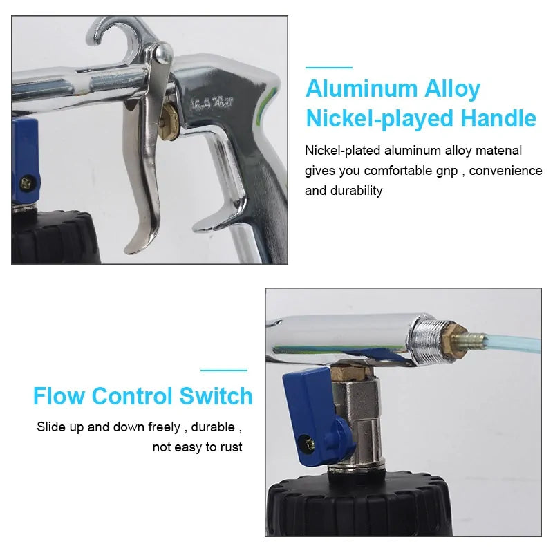 Car Cleaning Gun – High-Powered Air Pulse Detailing Tool for Interiors & Exteriors