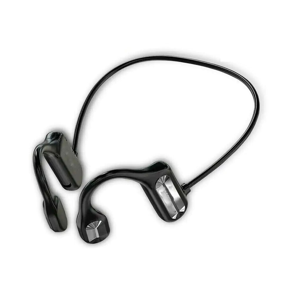 Wireless Bluetooth Headset - Bone Conduction Technology for Safe Listening