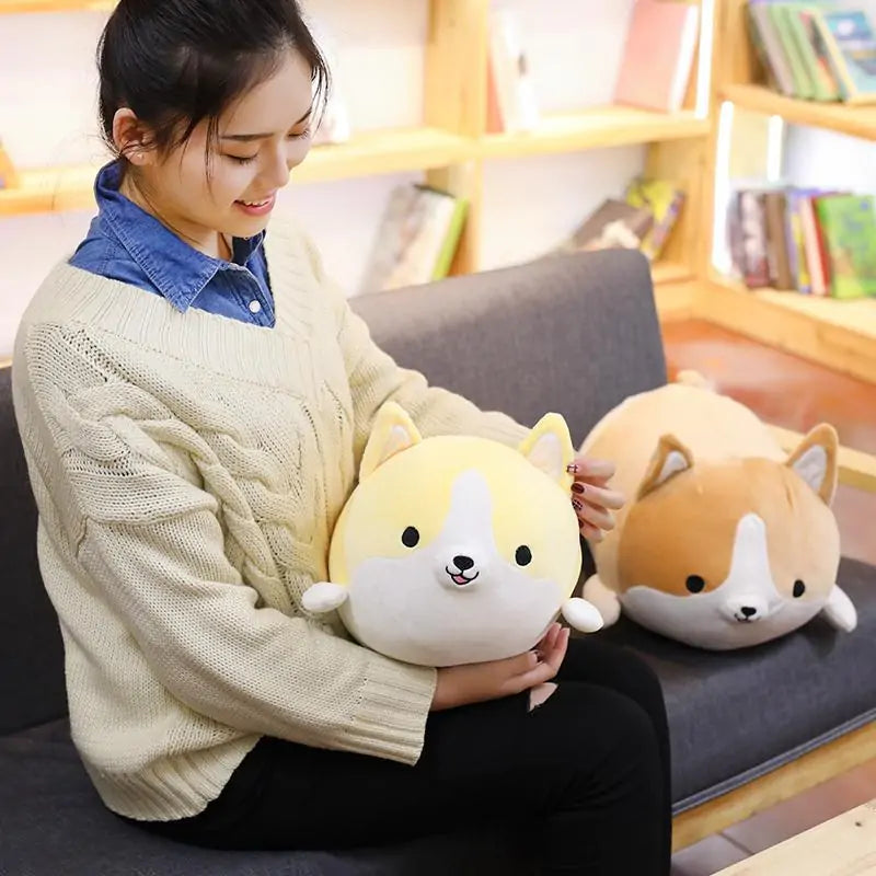 Cuddly Corgi Plush Toy – The Ultimate Snuggle Buddy