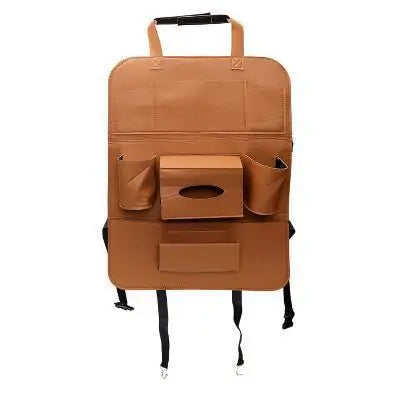 Car Seat Organizer, orange front view