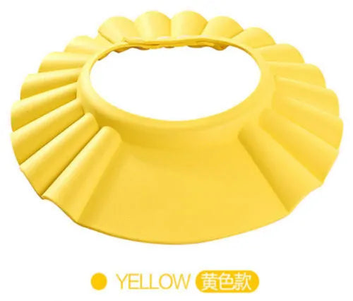 Kids Bath Visor Cap, Yellow