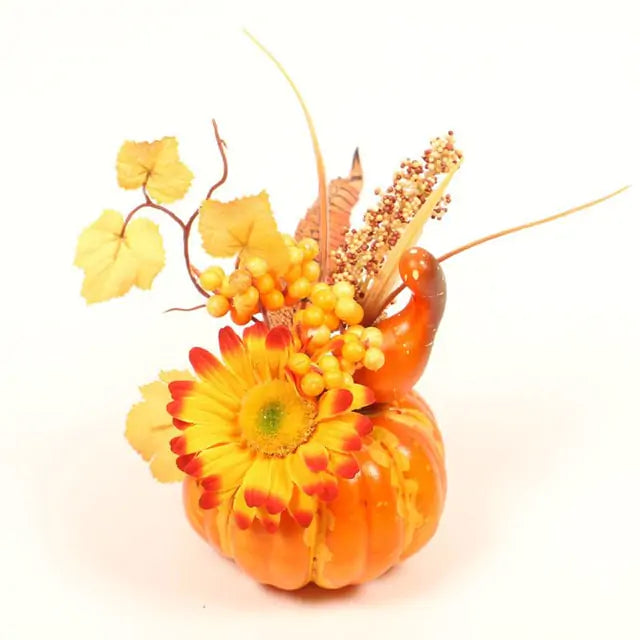 Artificial Pumpkin Decoration | Realistic, Maintenance-Free Fall Decor