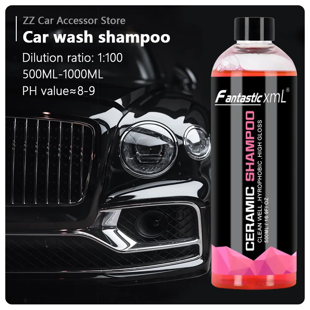 Car Wash Shampoo Super Foam – Ultra Concentrated for Glossy Finish and Dirt Removal