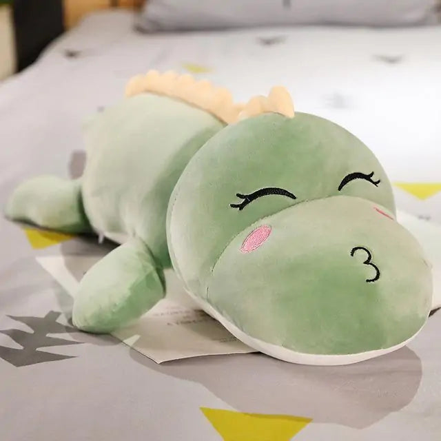Large Dinosaur Plush Toy - Cozy, Cute, and Perfect for Cuddles