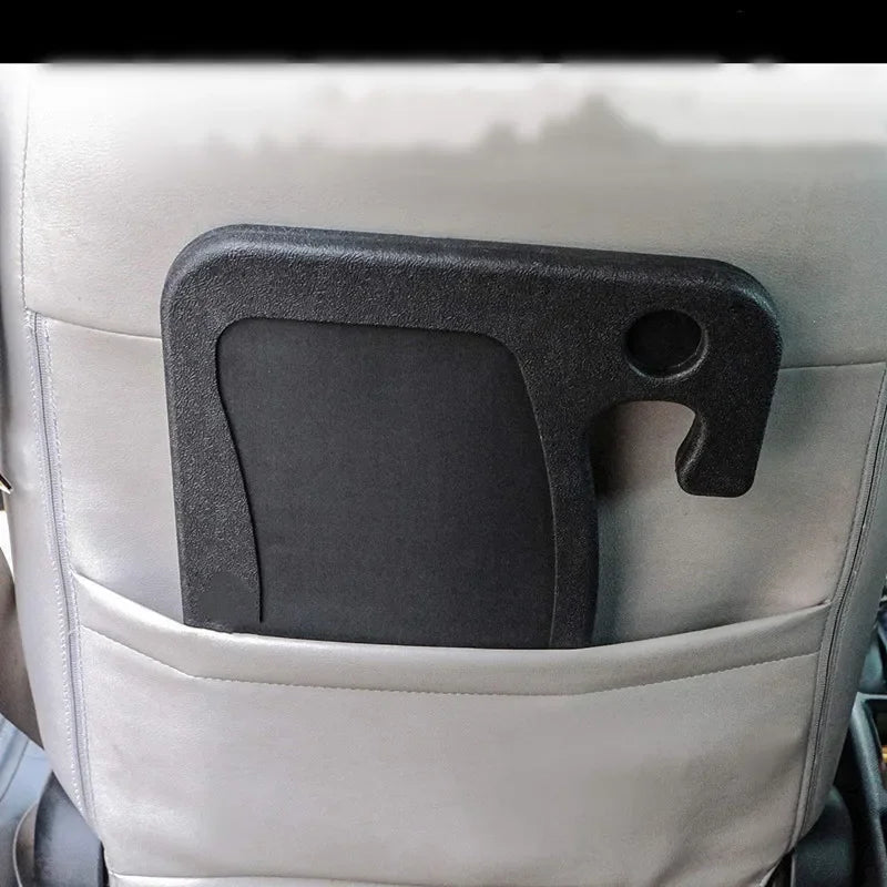 Car Steering Wheel Tray fits into the back seat pocket