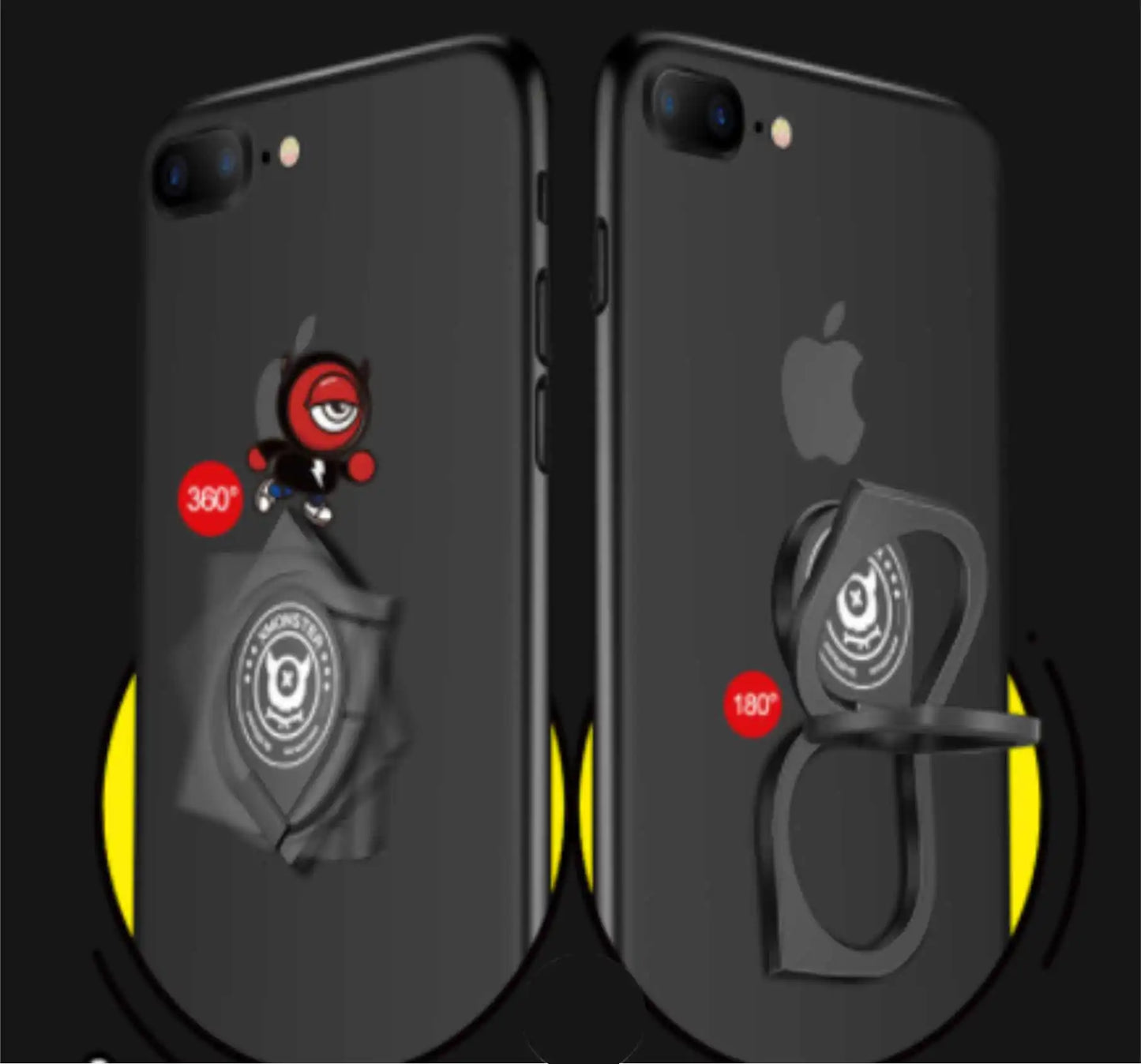 Mobile Phone Anti-fall Ring Buckle Bracket – Secure & Stylish Phone Grip with Spinner