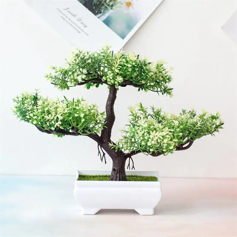 Faux Potted Bonsai Tree – Realistic & Low-Maintenance Decor