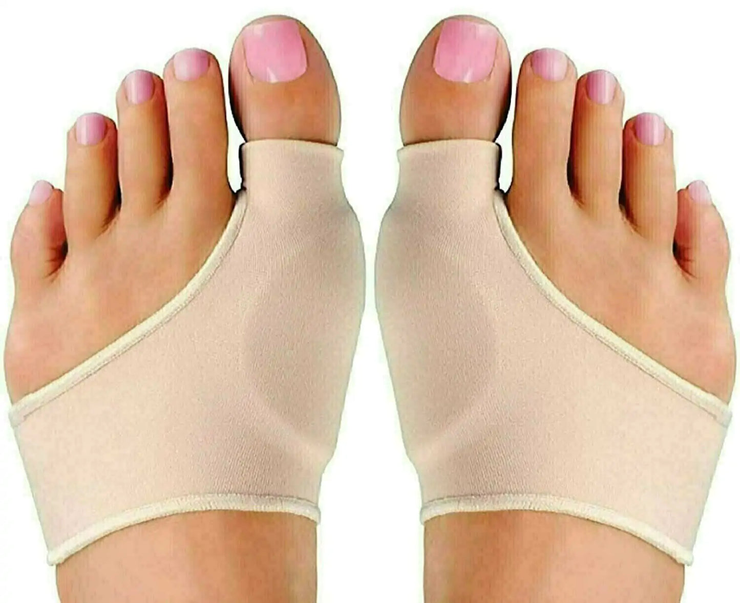 Bunion Splint Big Toe Straightener – Soft Gel & Cloth | Correct Hallux Valgus, Bunions, & Hammer Toes