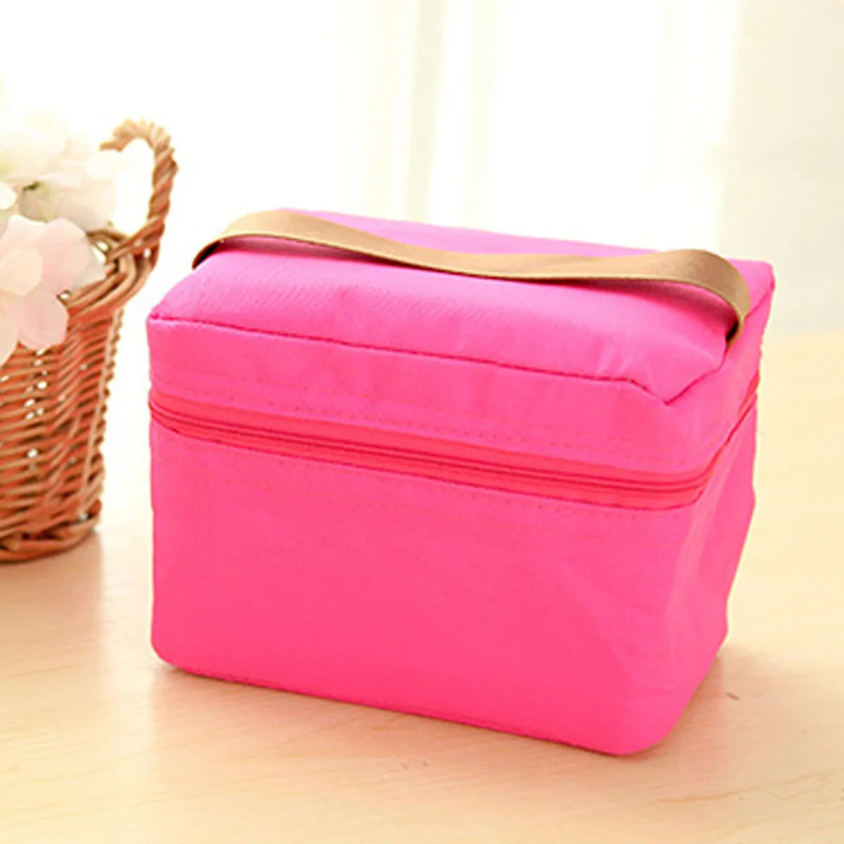 Insulated Lunch Box, pink