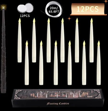 Floating LED Candles, 12 candles