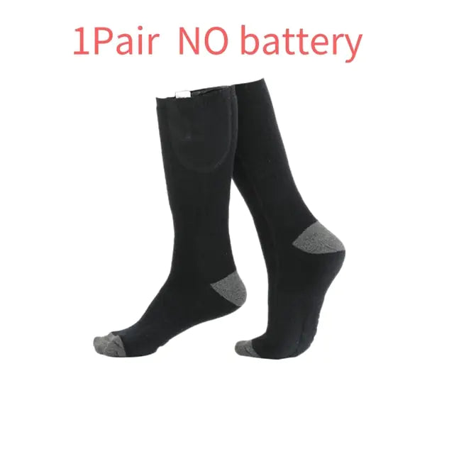 Breathable Heated Socks – Rechargeable & Adjustable Warmth for Winter