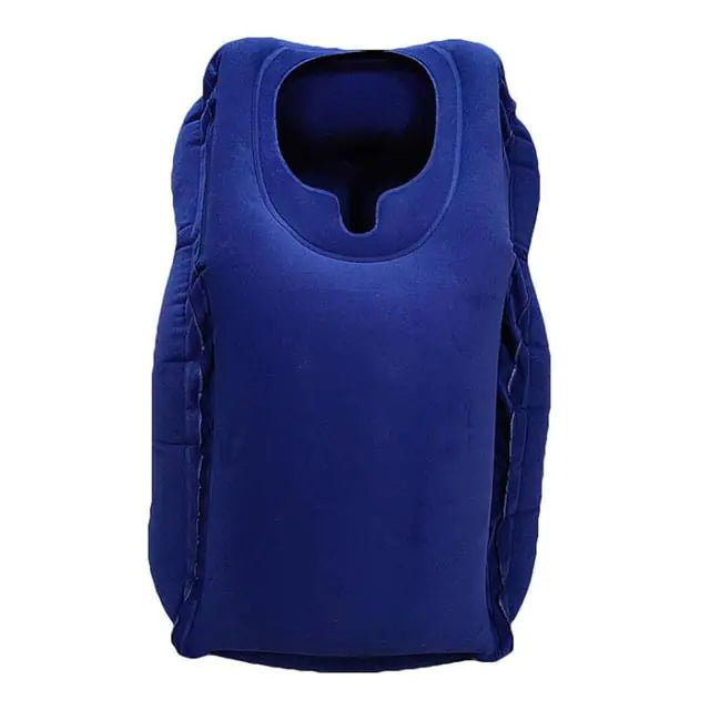 Inflatable Air Cushion Travel Pillow – Neck Support for Travel Comfort