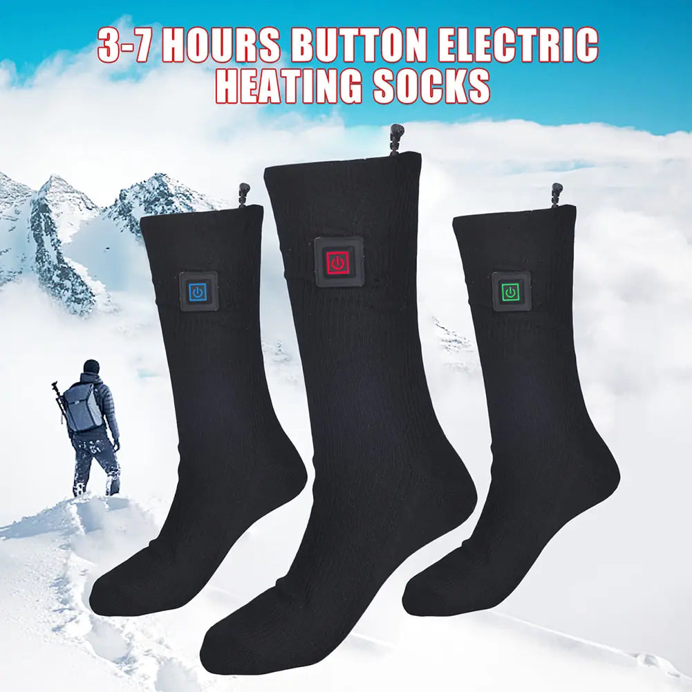 Breathable Heated Socks – Rechargeable & Adjustable Warmth for Winter