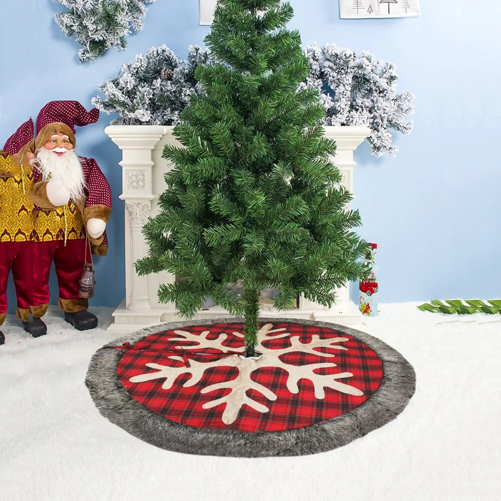 Christmas Tree Skirt Elegant Holiday Decor