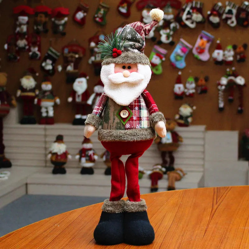 Christmas Dolls Tree Decor - Whimsical Holiday Tree Ornaments for Festive Cheer