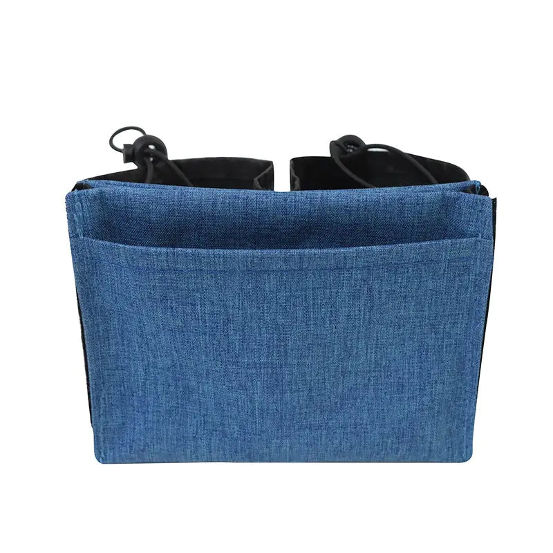Travel Cup Holder, multiple mesh pockets detail