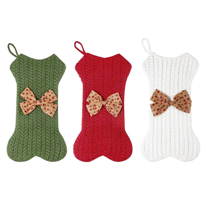 Christmas Pet Stockings Festive Design for Dogs and Cats with Personalized Fillings
