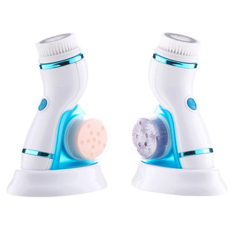 Sonic Facial Cleansing Brush, side by side view