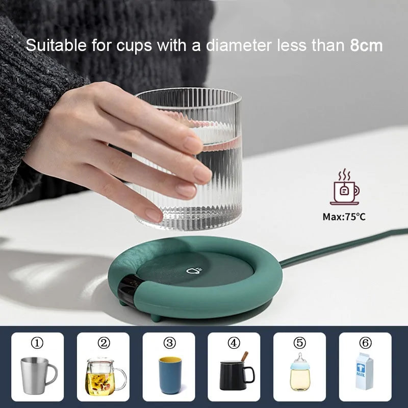 Electric Coffee Mug Warmer | Keep Your Beverages Perfectly Warm
