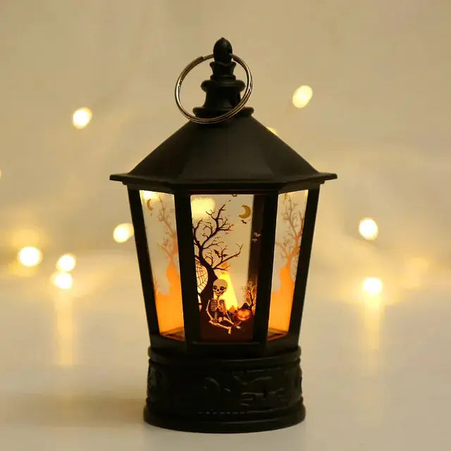Halloween Lantern Lights with Pumpkins for Spooky Indoor and Outdoor Décor