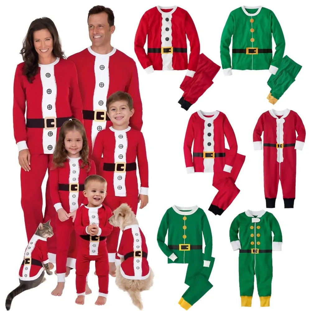 Santa Christmas Pajamas for the Family – Cozy Holiday Comfort