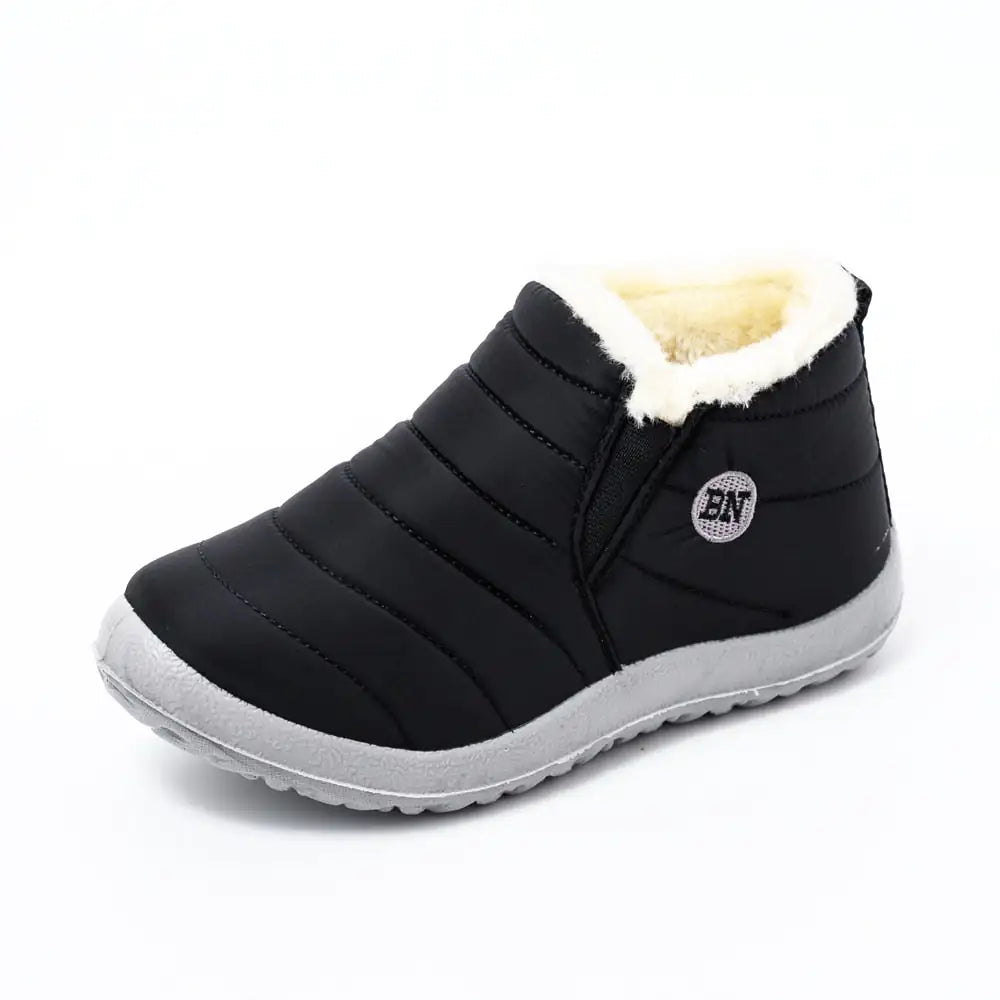 Snow Waterproof Boots - Premium Oxford Cloth Winter Footwear with Wool Lining