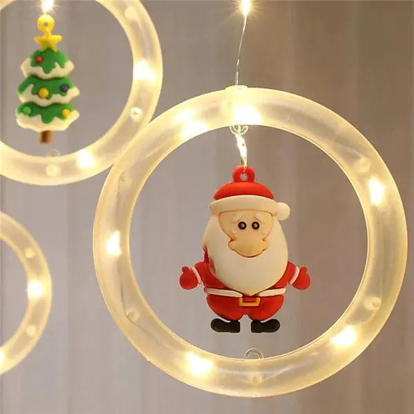 Christmas LED Holiday Light USB-Powered 8 Lighting Modes for Festive Decor