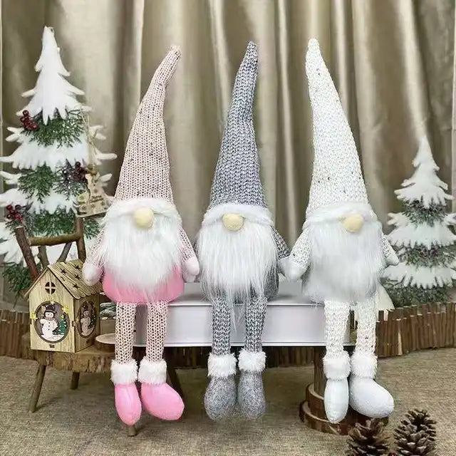 Christmas Dolls Tree Decor - Whimsical Holiday Tree Ornaments for Festive Cheer