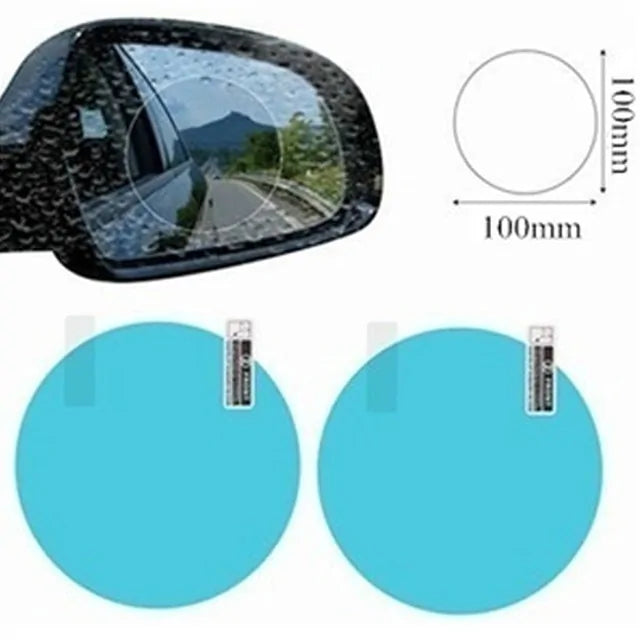 Rainproof Mirror Visor size chart