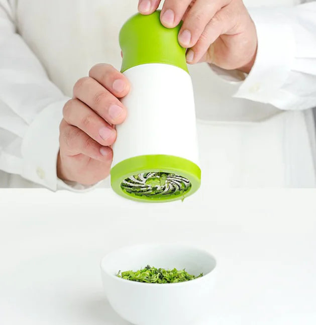 Herb Grinder Spice Mill Parsley Shredder Chopper - Quick & Easy Herb Preparation