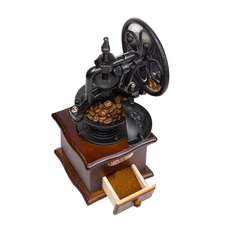 Wooden Manual Coffee Grinder - Enjoy Freshly Ground Coffee Anytime