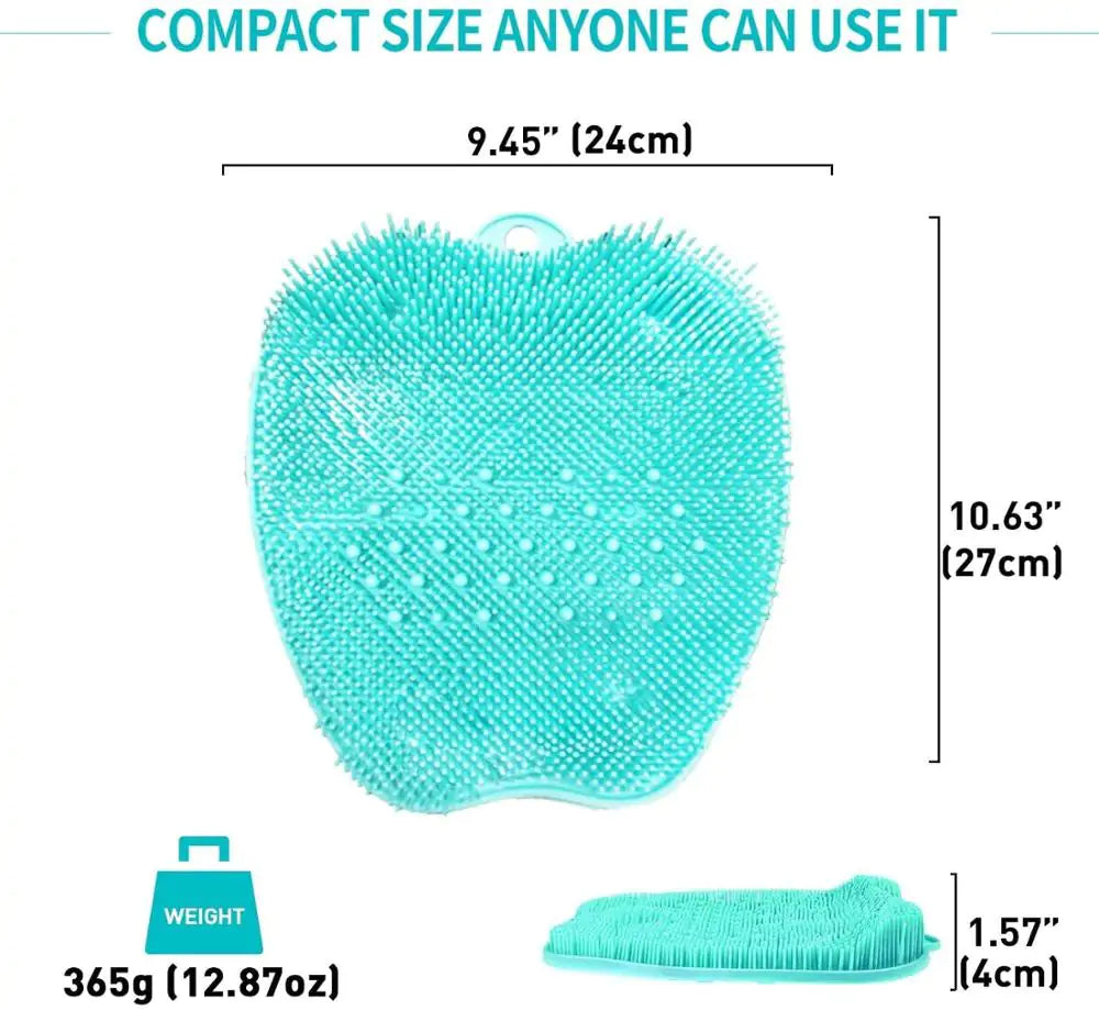 Foot Scrubber Shower Mat, size details