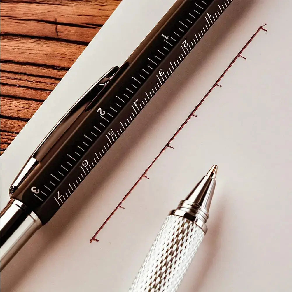7-in-1 Multi Ballpoint Pen – Ultimate Tool for Everyday Use