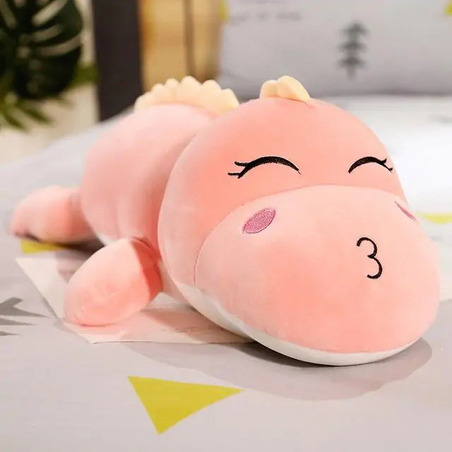 Large Dinosaur Plush Toy - Cozy, Cute, and Perfect for Cuddles