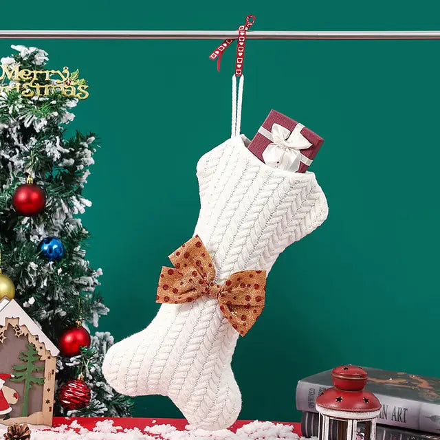 Christmas Pet Stockings Festive Design for Dogs and Cats with Personalized Fillings