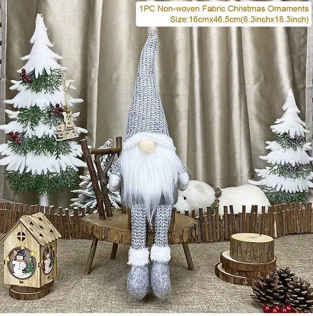 Christmas Dolls Tree Decor - Whimsical Holiday Tree Ornaments for Festive Cheer