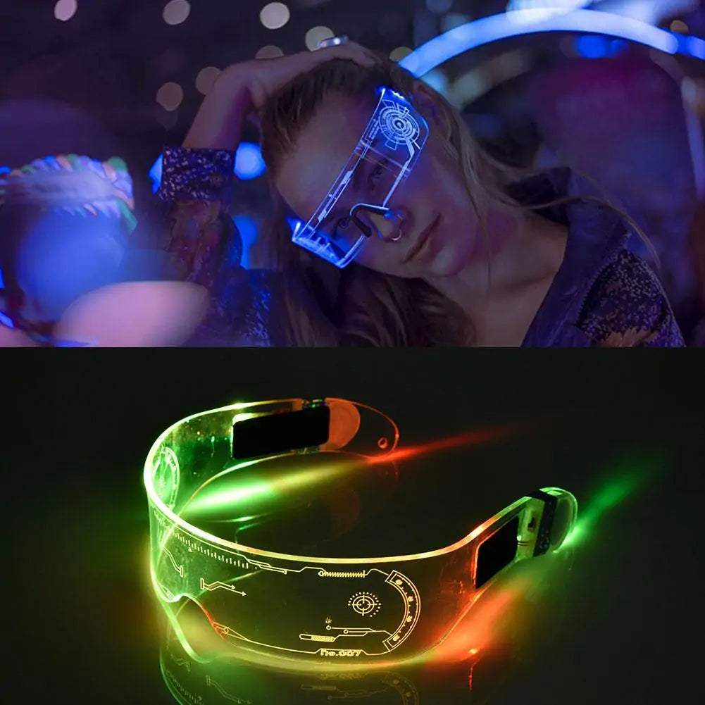 Colorful Luminous LED Glasses for Party Decor – Light Up Your Night