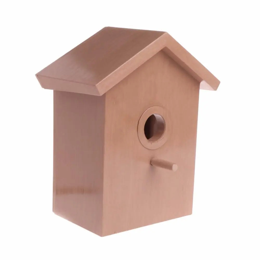 Pet Bird House Wooden Garden Tree House – Cozy Outdoor Retreat