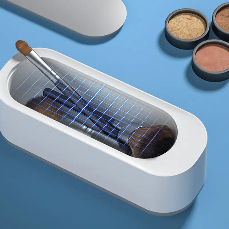 Ultrasonic Jewelry Cleaner cleaning makeup brushes