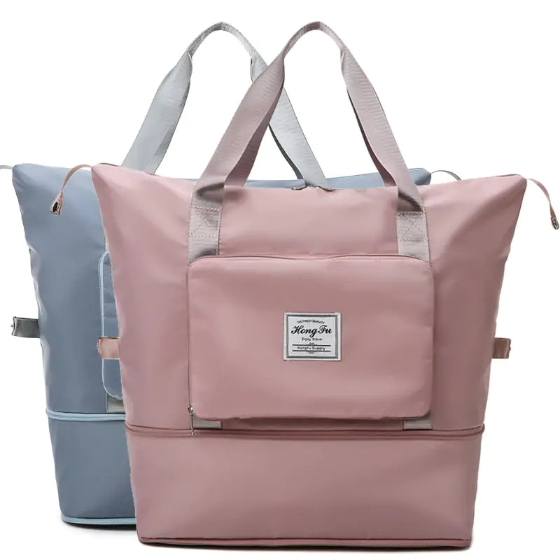 2 Foldable Waterproof Travel Bags