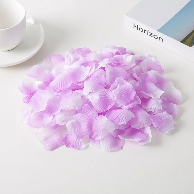 1,000 Fake Rose Petals – Perfect DIY Valentine’s Day & Party Decorations