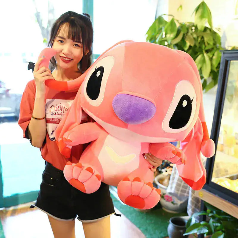 Oversized Stitch Plush Toy - Cuddly Companion for All Ages