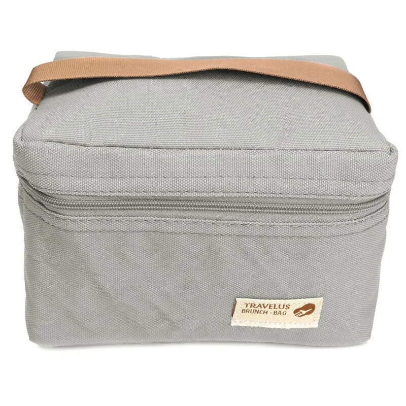 Insulated Lunch Box, gray
